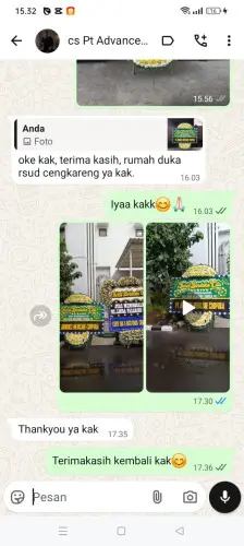 Testimonial Papan Bunga Pernikahan guradog