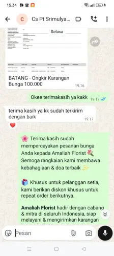 Testimonial Papan Bunga guradog